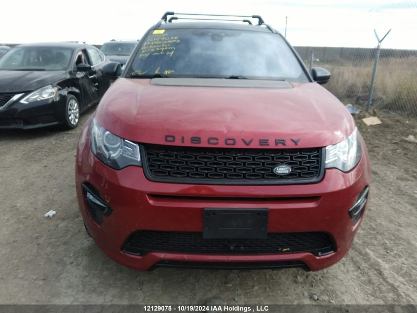 2017 Land Rover Discovery Sport VIN: SALCT2BG2HH700070 Lot: 12129078