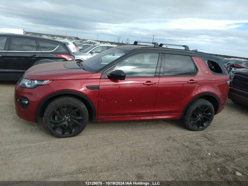 2017 Land Rover Discovery Sport VIN: SALCT2BG2HH700070 Lot: 12129078