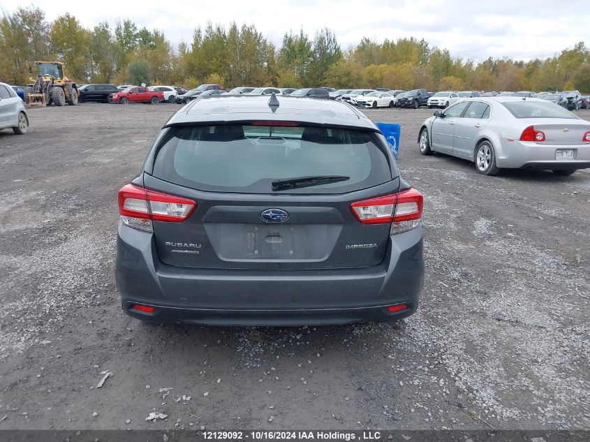 2019 Subaru Impreza Premium VIN: 4S3GTAC60K3726793 Lot: 12129092