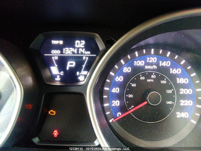 2013 Hyundai Elantra Gls/Limited VIN: 5NPDH4AE9DH198260 Lot: 12129112