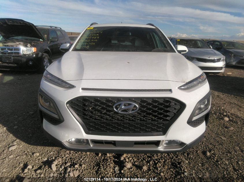 2020 Hyundai Kona Sel Plus VIN: KM8K6CAA2LU465727 Lot: 12129114