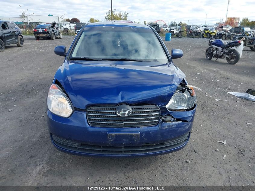 2010 Hyundai Accent Gl VIN: KMHCN4BC2AU515472 Lot: 12129123