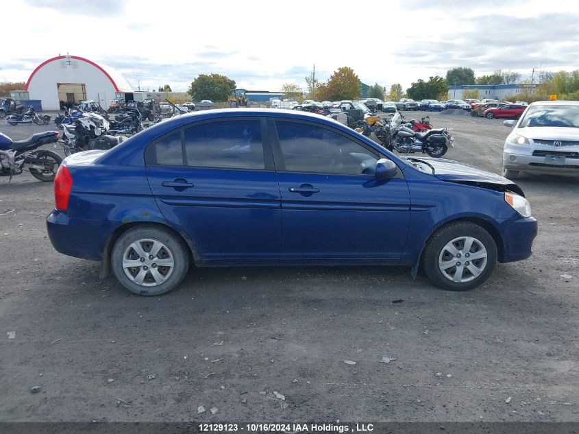 2010 Hyundai Accent Gl VIN: KMHCN4BC2AU515472 Lot: 12129123