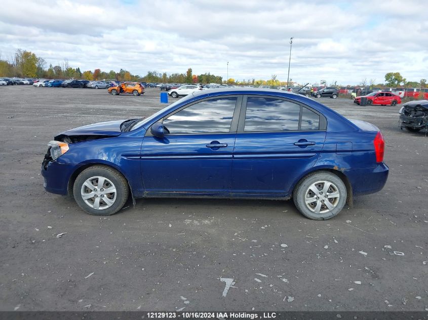 2010 Hyundai Accent Gl VIN: KMHCN4BC2AU515472 Lot: 12129123