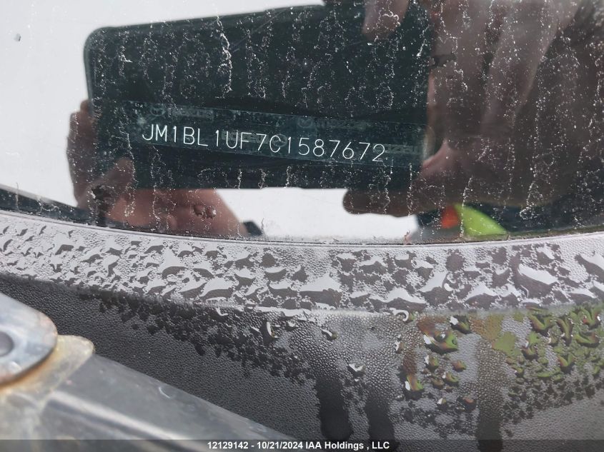2012 Mazda Mazda3 VIN: JM1BL1UF7C1587672 Lot: 12129142