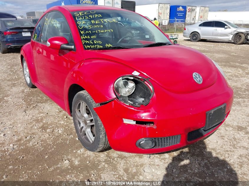 2007 Volkswagen New Beetle 2.5L Luxury VIN: 3VWRW21C87M512913 Lot: 12129172