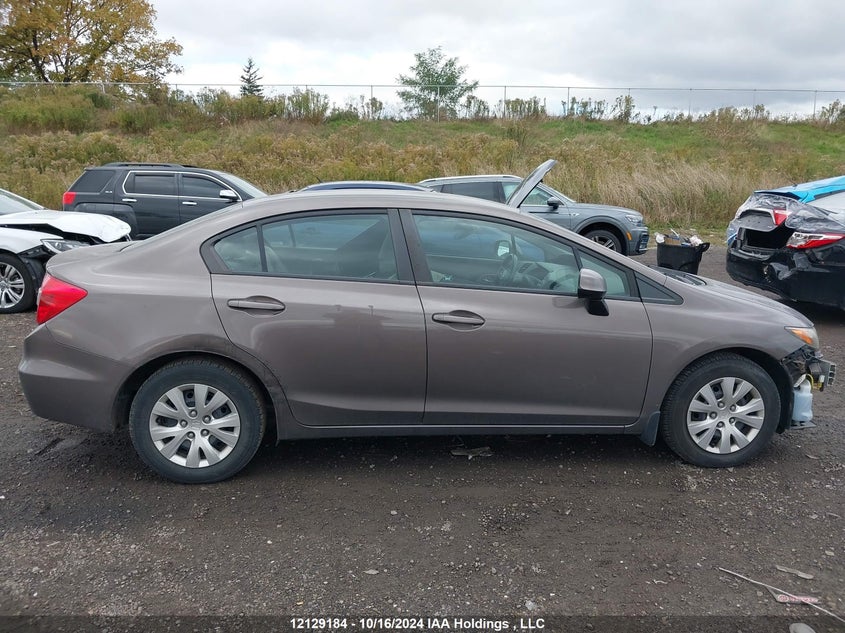 2012 Honda Civic Sdn VIN: 2HGFB2F44CH016536 Lot: 12129184