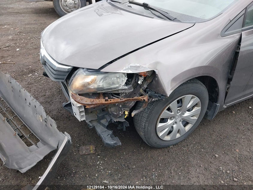 2012 Honda Civic Sdn VIN: 2HGFB2F44CH016536 Lot: 12129184