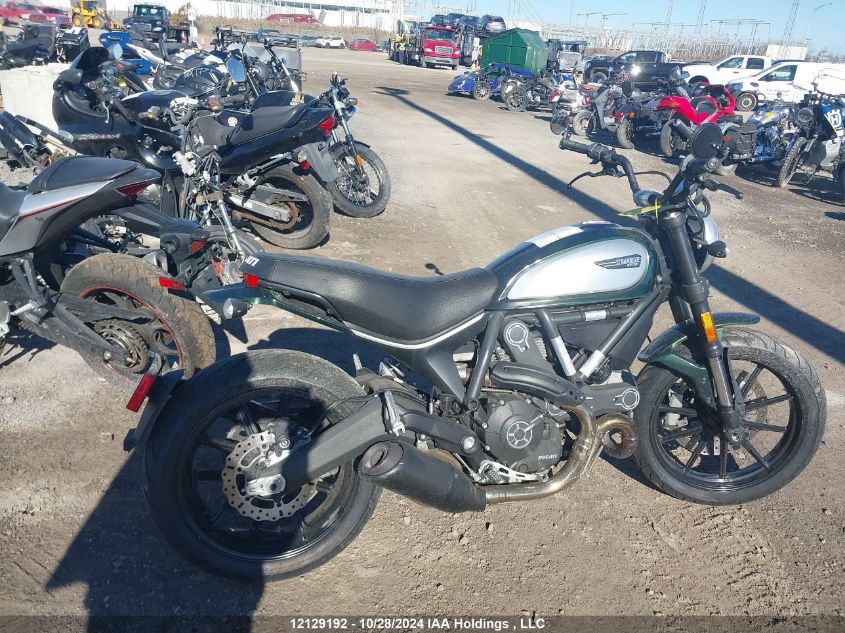 2015 Ducati Scrambler Icon VIN: ML015ANM5FT000767 Lot: 12129192