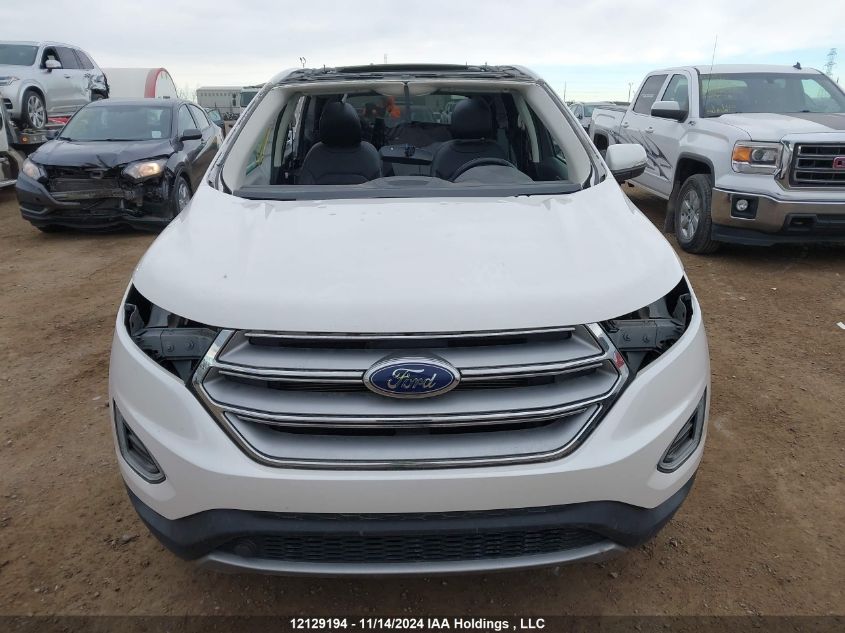 2018 Ford Edge Sel VIN: 2FMPK4J85JBB08341 Lot: 12129194