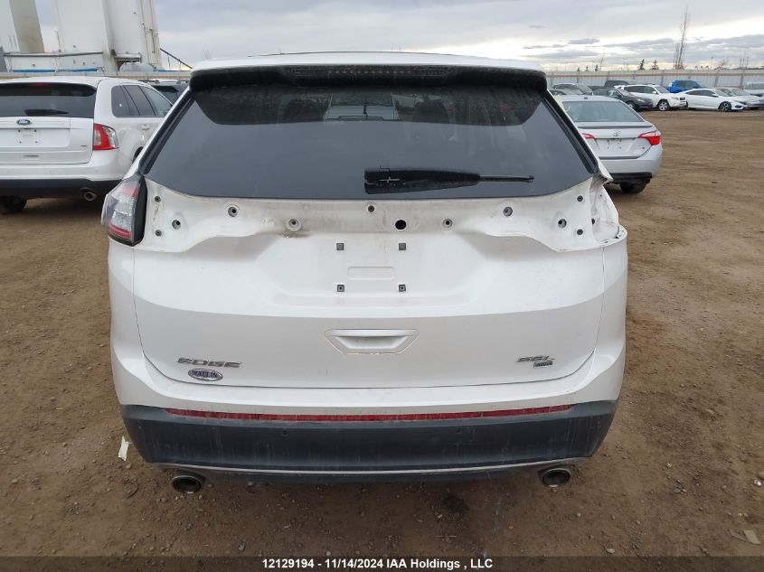 2018 Ford Edge Sel VIN: 2FMPK4J85JBB08341 Lot: 12129194