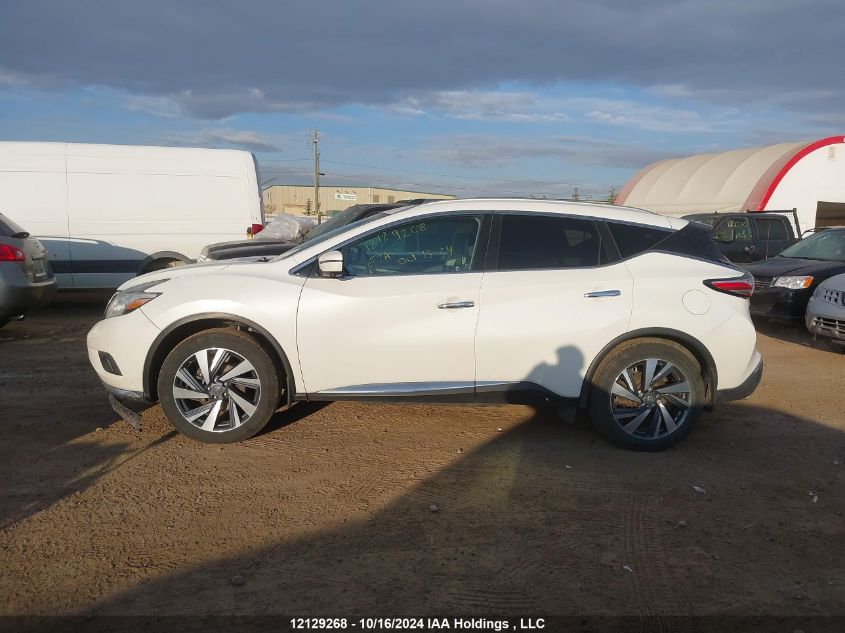 2016 Nissan Murano S/Sl/Sv/Platinum VIN: 5N1AZ2MH9GN132401 Lot: 12129268