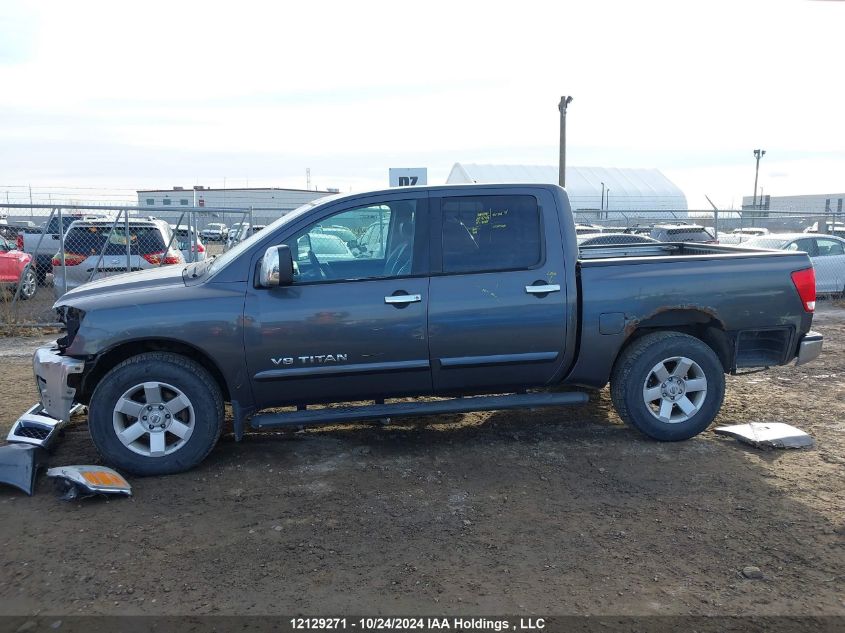 2005 Nissan Titan Xe/Se/Le VIN: 1N6AA07B45N556022 Lot: 12129271