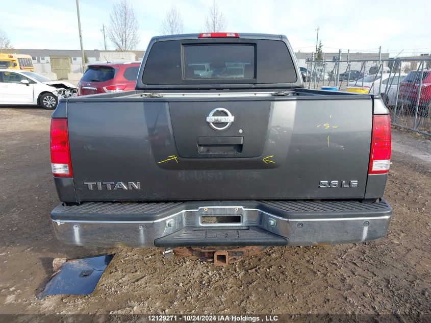 2005 Nissan Titan Xe/Se/Le VIN: 1N6AA07B45N556022 Lot: 12129271