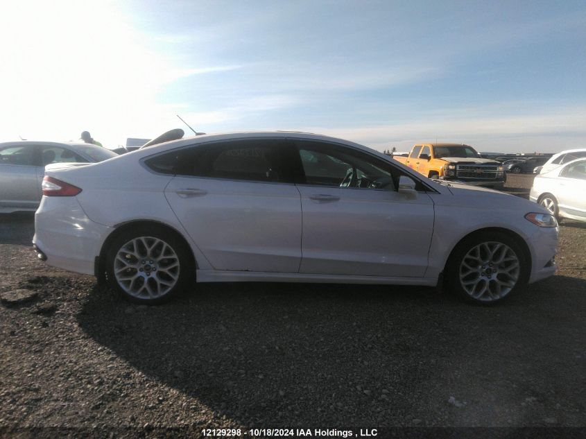 2013 Ford Fusion Titanium VIN: 3FA6P0D95DR313913 Lot: 12129298