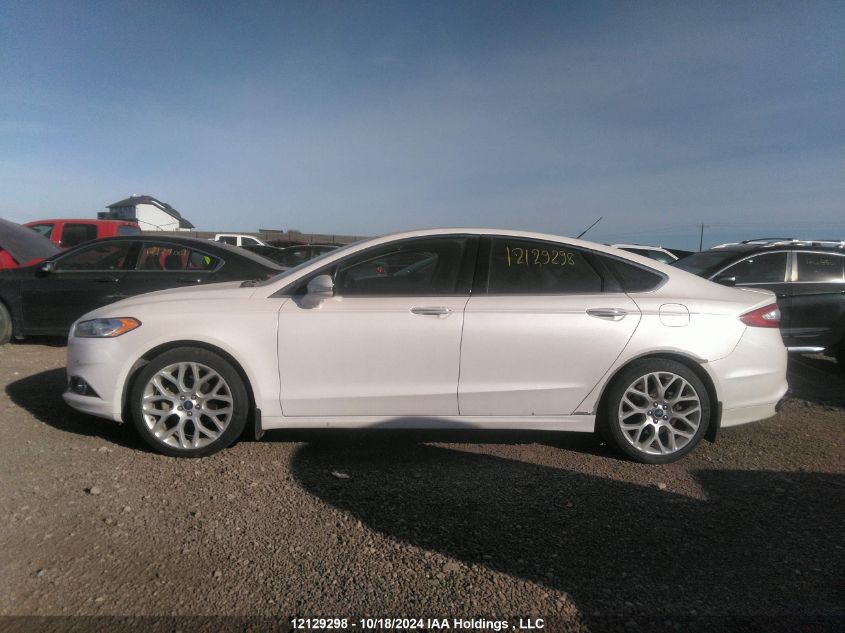 2013 Ford Fusion Titanium VIN: 3FA6P0D95DR313913 Lot: 12129298