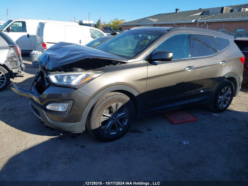 2014 Hyundai Santa Fe VIN: 5XYZT3LB8EG128064 Lot: 12129315