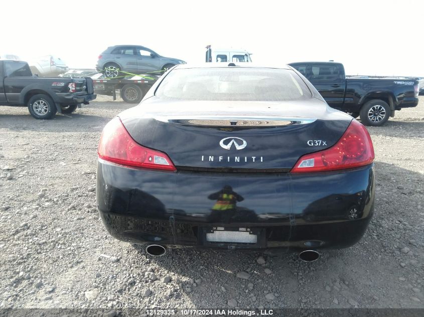 2012 Infiniti G37X VIN: JN1CV6ELXCM473098 Lot: 12129335