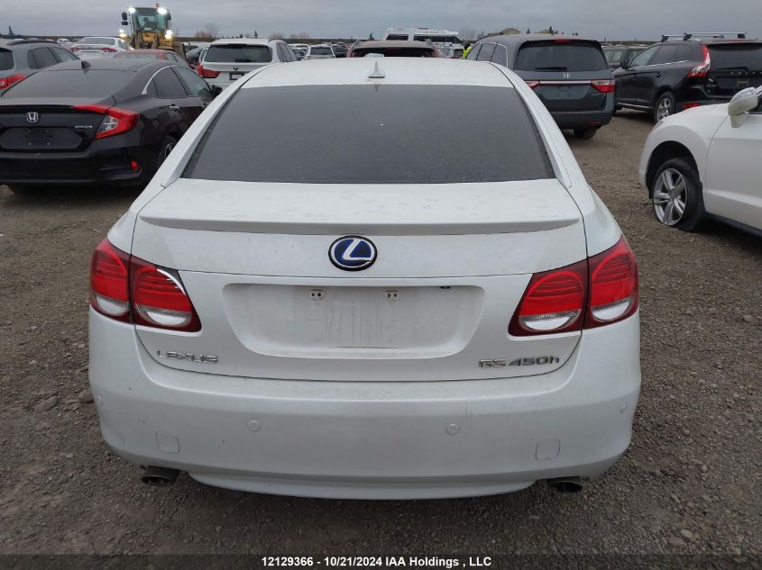 2010 Lexus Gs 450H VIN: JTHBC1KS4A5020582 Lot: 12129366