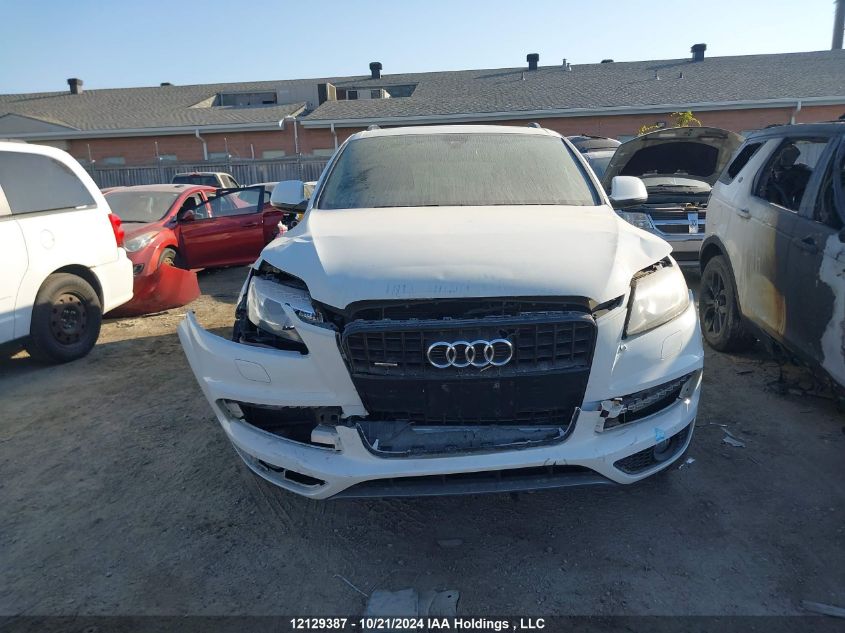 2015 Audi Q7 VIN: WA1WGCFE2FD012074 Lot: 12129387