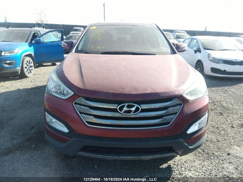 2013 Hyundai Santa Fe Sport VIN: 5XYZUDLA7DG029616 Lot: 12129404