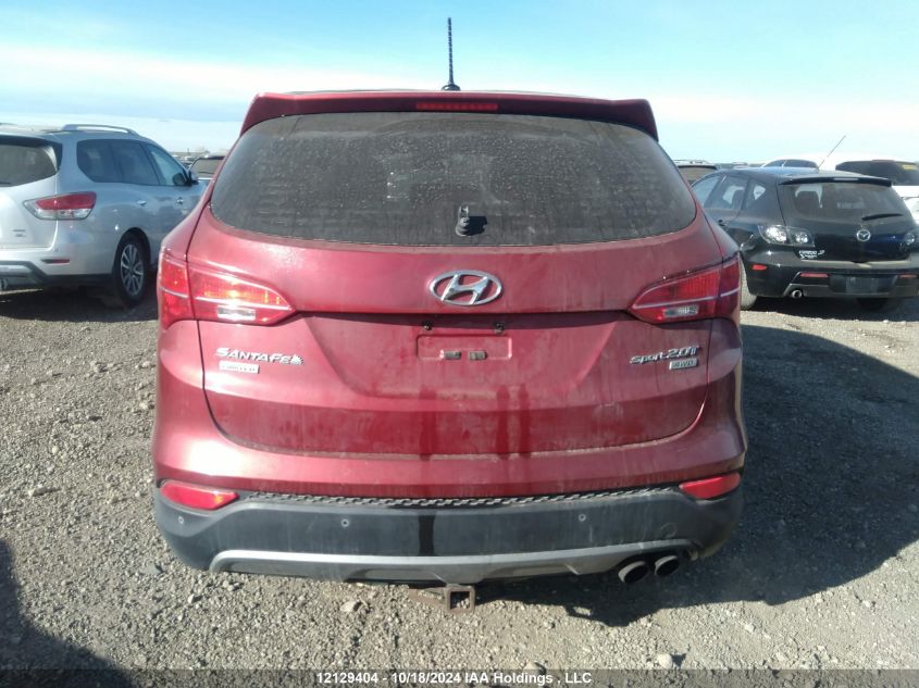 2013 Hyundai Santa Fe Sport VIN: 5XYZUDLA7DG029616 Lot: 12129404