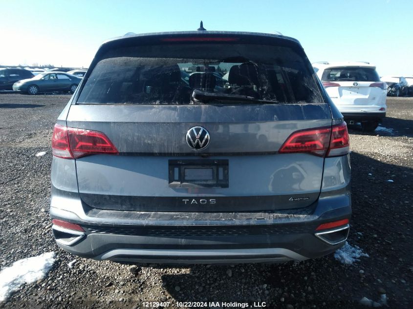 2022 Volkswagen Taos VIN: 3VVWX7B24NM030413 Lot: 12129407