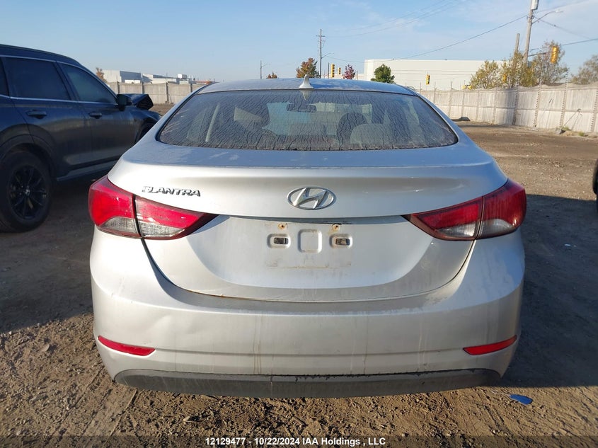 2014 Hyundai Elantra Gl VIN: 5NPDH4AE4EH506436 Lot: 12129477