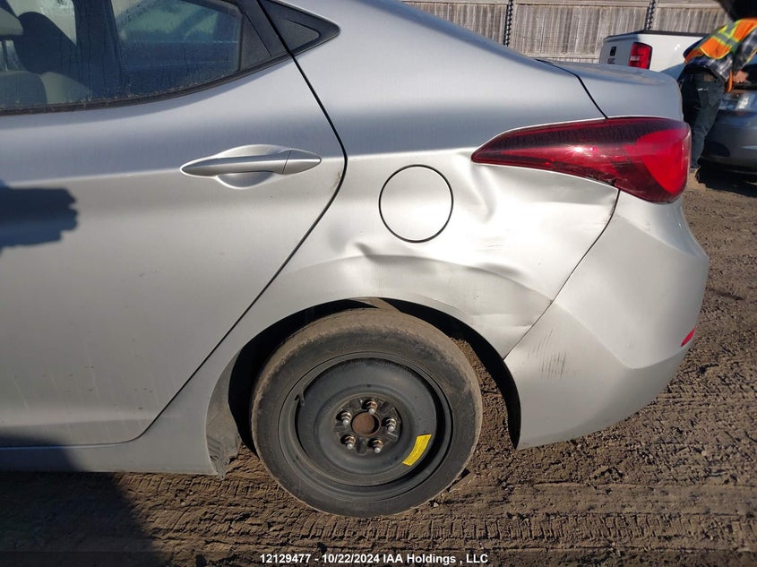 2014 Hyundai Elantra Gl VIN: 5NPDH4AE4EH506436 Lot: 12129477