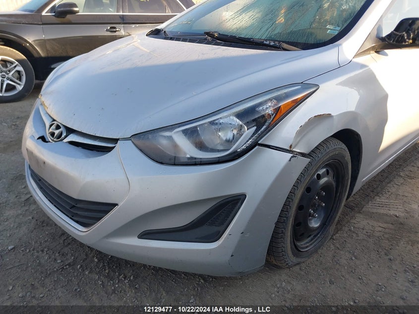 2014 Hyundai Elantra Gl VIN: 5NPDH4AE4EH506436 Lot: 12129477
