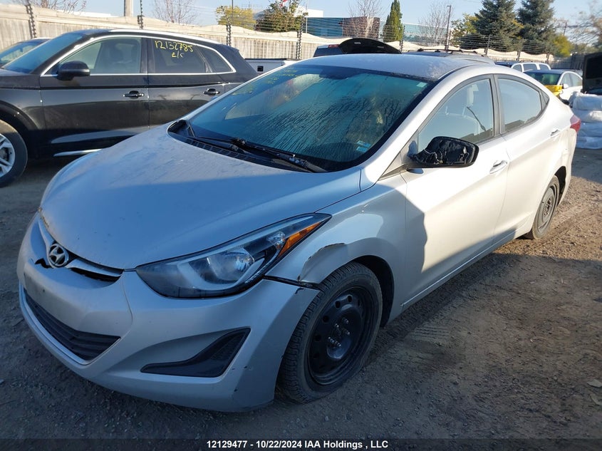 2014 Hyundai Elantra Gl VIN: 5NPDH4AE4EH506436 Lot: 12129477