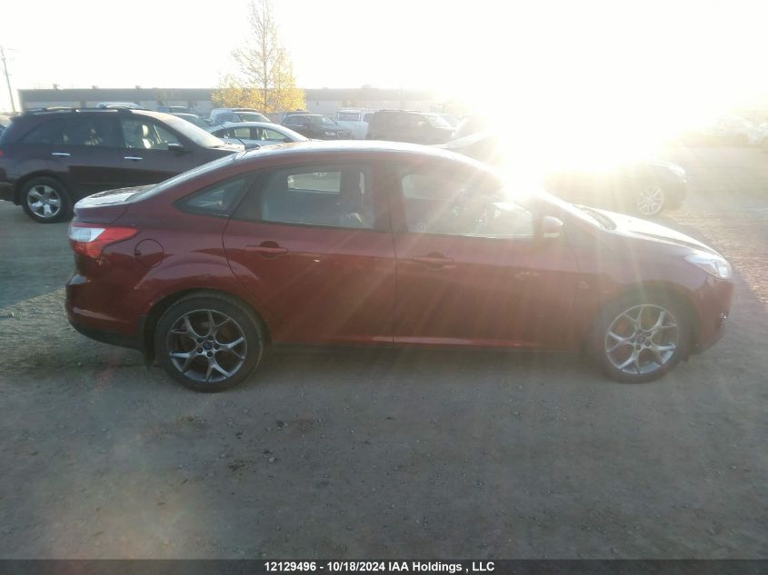 2013 Ford Focus Se VIN: 1FADP3F2XDL101516 Lot: 12129496