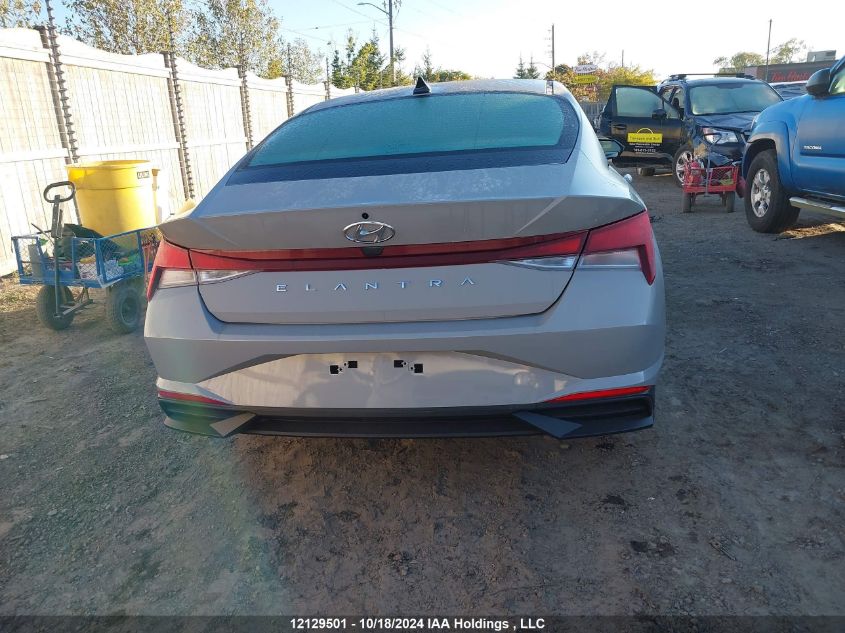 2022 Hyundai Elantra Sel VIN: KMHLM4AG8NU307268 Lot: 12129501