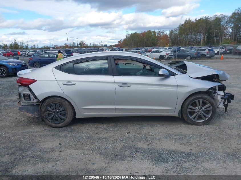 2017 Hyundai Elantra Gl VIN: KMHD84LF4HU289904 Lot: 12129546