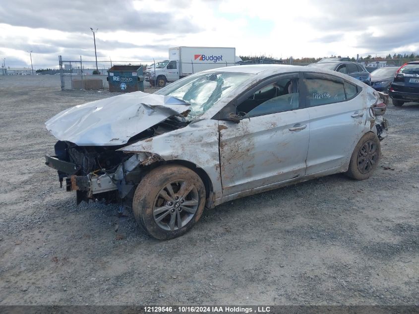 2017 Hyundai Elantra Gl VIN: KMHD84LF4HU289904 Lot: 12129546