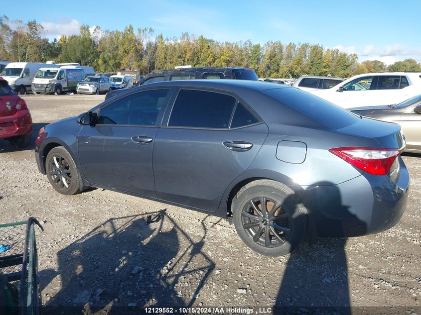 2015 Toyota Corolla L/Le/Le Pls/Prm/S/S Pls VIN: 2T1BURHE5FC448007 Lot: 12129552