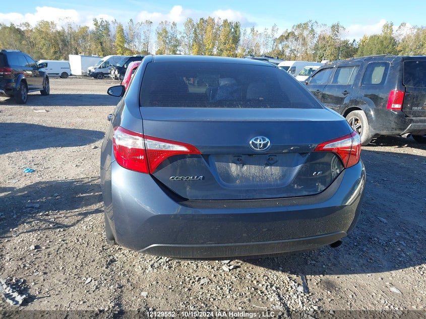 2015 Toyota Corolla L/Le/Le Pls/Prm/S/S Pls VIN: 2T1BURHE5FC448007 Lot: 12129552