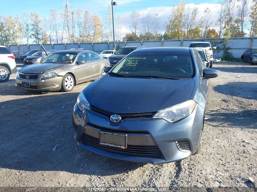 2015 Toyota Corolla L/Le/Le Pls/Prm/S/S Pls VIN: 2T1BURHE5FC448007 Lot: 12129552