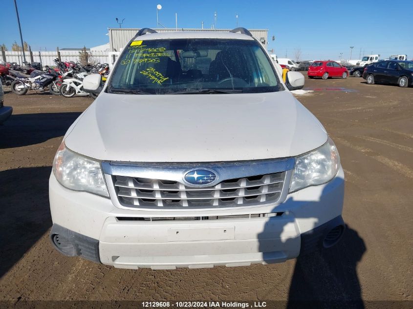 2011 Subaru Forester VIN: JF2SHCBC7BH739303 Lot: 12129608