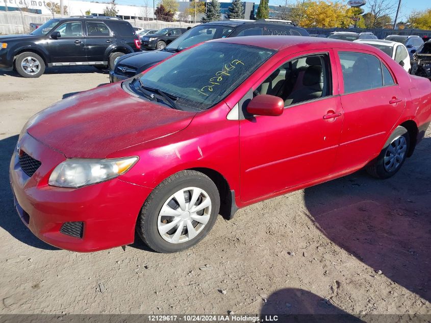 2009 Toyota Corolla Ce VIN: 2T1BU40E29C052636 Lot: 12129617