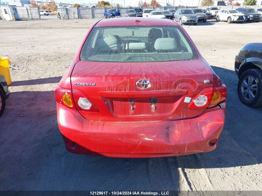 2009 Toyota Corolla Ce VIN: 2T1BU40E29C052636 Lot: 12129617