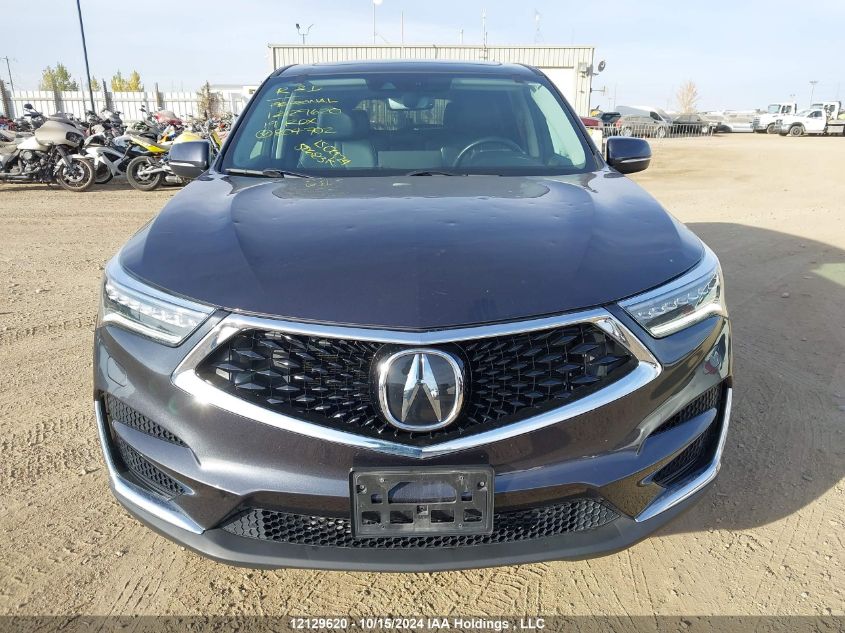 2019 Acura Rdx VIN: 5J8TC2H71KL804702 Lot: 12129620