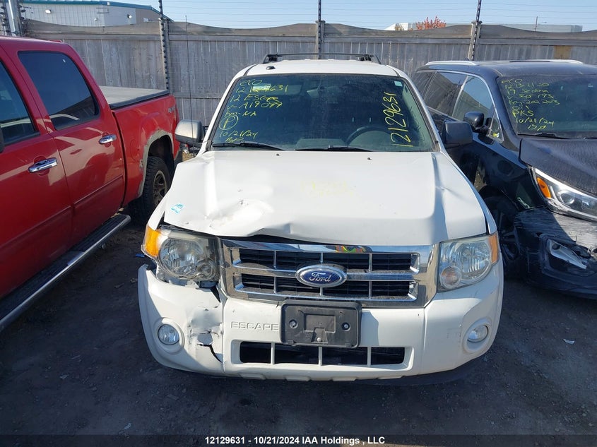 2012 Ford Escape Xlt VIN: 1FMCU0D7XCKA19099 Lot: 12129631