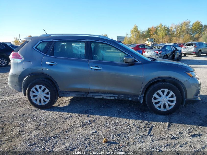 2016 Nissan Rogue VIN: 5N1AT2MV9GC880195 Lot: 12129643