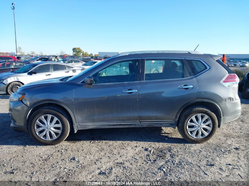 2016 Nissan Rogue VIN: 5N1AT2MV9GC880195 Lot: 12129643