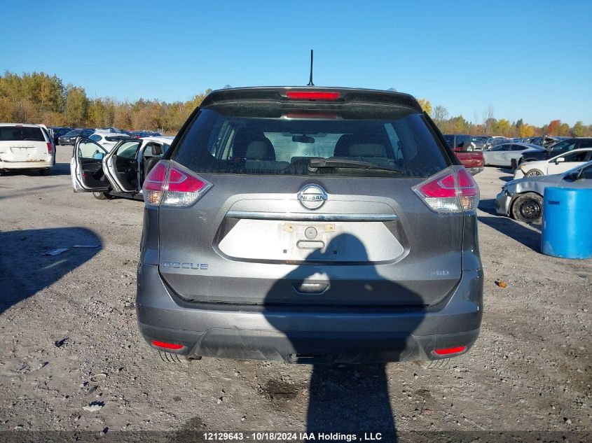 2016 Nissan Rogue VIN: 5N1AT2MV9GC880195 Lot: 12129643