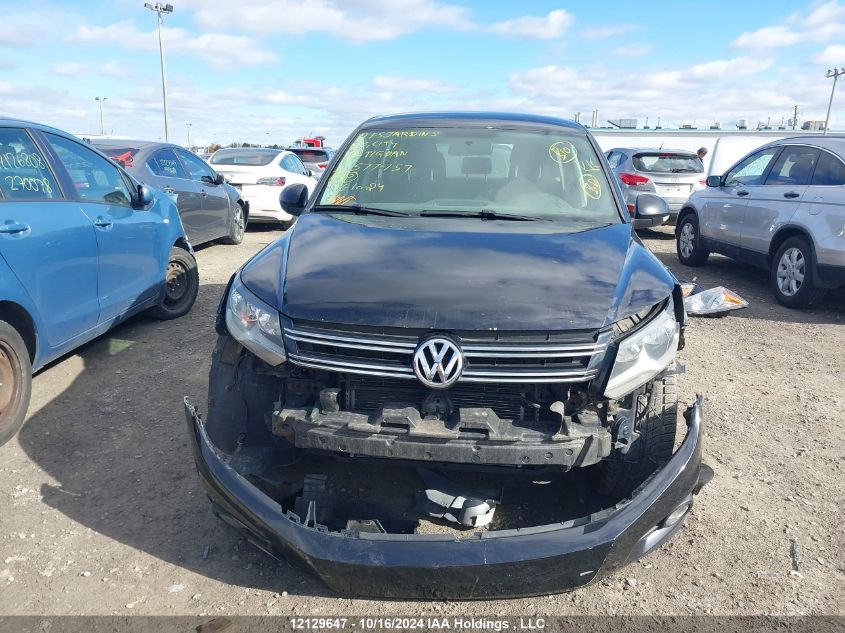 2012 Volkswagen Tiguan S/Se/Sel VIN: WVGBV7AX8CW577757 Lot: 12129647