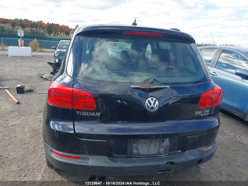 2012 Volkswagen Tiguan S/Se/Sel VIN: WVGBV7AX8CW577757 Lot: 12129647