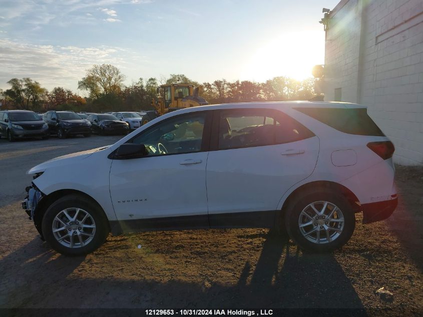 2023 Chevrolet Equinox VIN: 3GNAXHEG6PL154088 Lot: 12129653