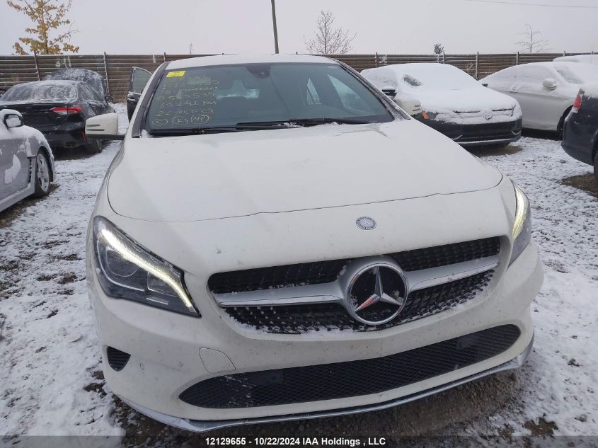 2018 Mercedes-Benz Cla VIN: WDDSJ4GB8JN505539 Lot: 12129655